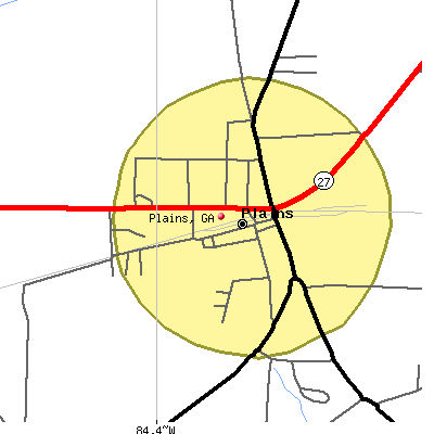 Plains map