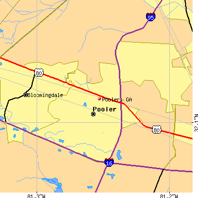 Pooler map