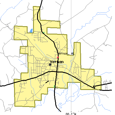 Vernon map