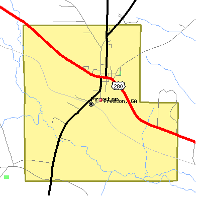 Preston map