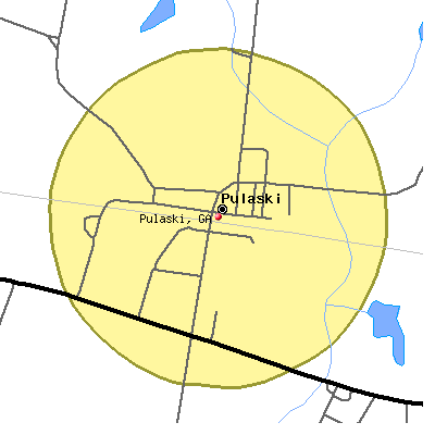 Pulaski map
