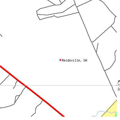 Reidsville map