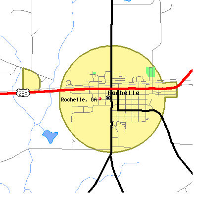 Rochelle map