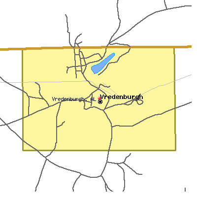 Vredenburgh map