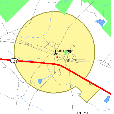 Rutledge map