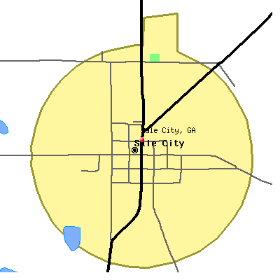 Sale City map