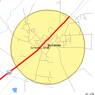 Screven map