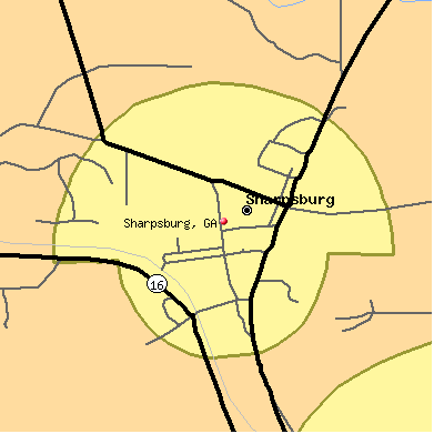 Sharpsburg map
