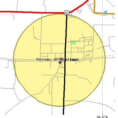 Shellman map