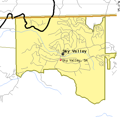 Sky Valley map