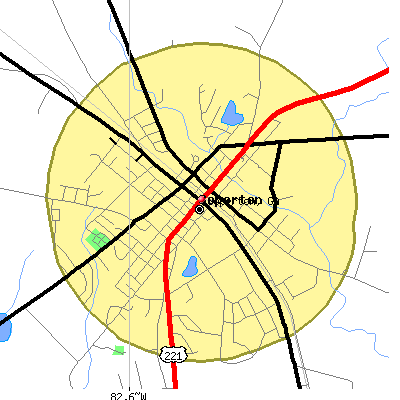 Soperton map