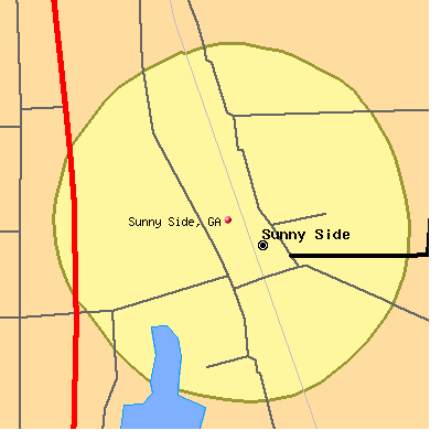 Sunny Side map