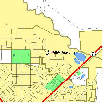 Sunnyside map