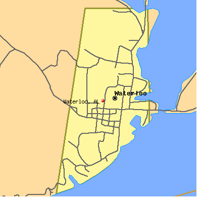 Waterloo map