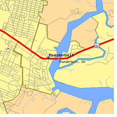 Thunderbolt map