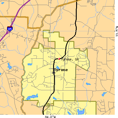 Tyrone map