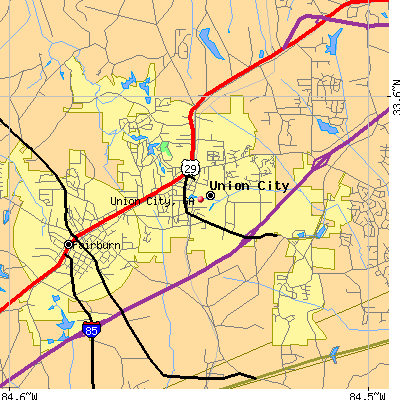 Union City map