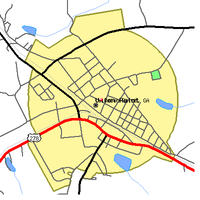 Union Point map
