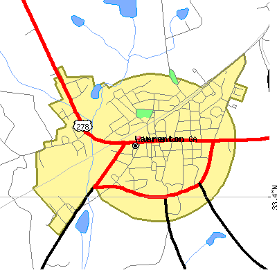 Warrenton map
