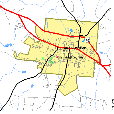Washington map