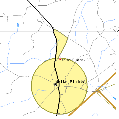 White Plains map