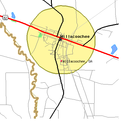 Willacoochee map