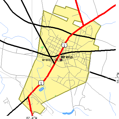 Wrens map