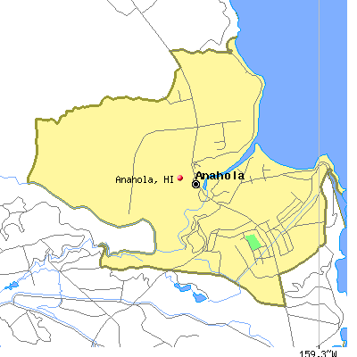 Anahola map