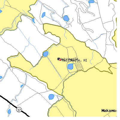Haliimaile map