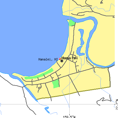 Hanalei map
