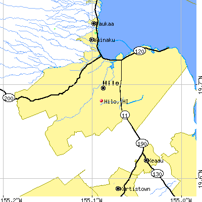 Hilo map