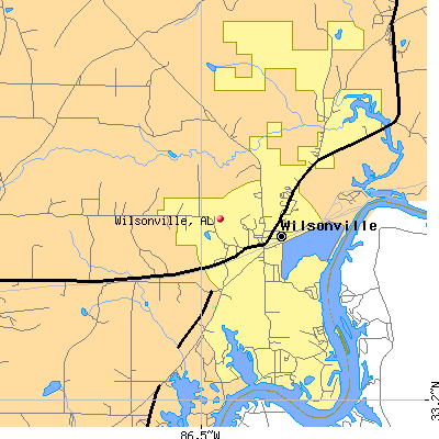Wilsonville map