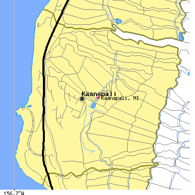 Kaanapali map