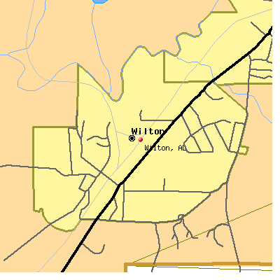 Wilton map