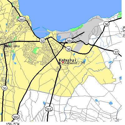 Kahului map