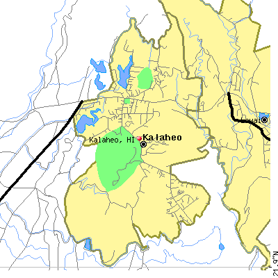 Kalaheo map