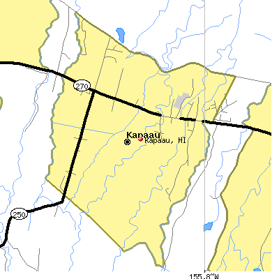 Kapaau map
