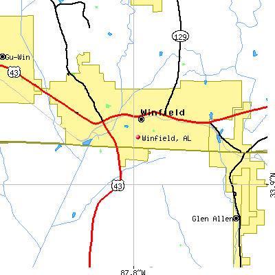 Winfield map