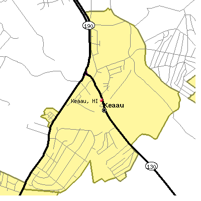Keaau map