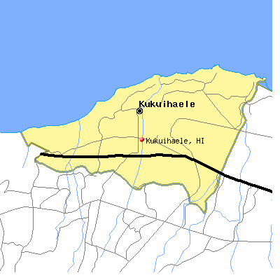 Kukuihaele map
