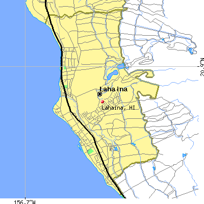 Lahaina map