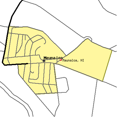 Maunaloa map