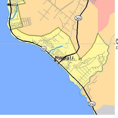 Nanakuli map