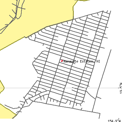 Nanawale Estates map