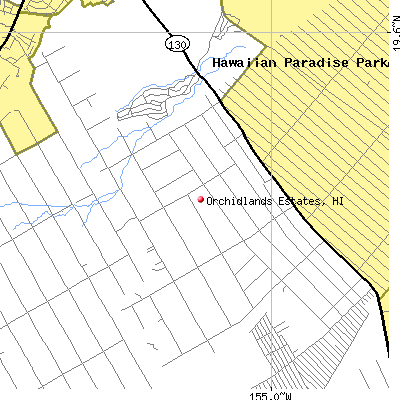 Orchidlands Estates map