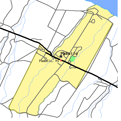 Paauilo map