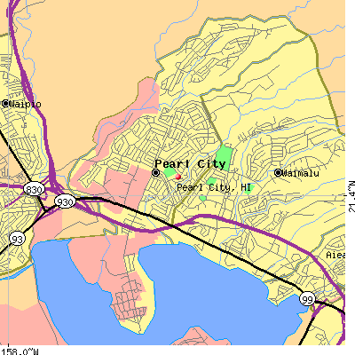 Pearl City map