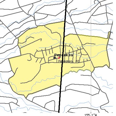 Pepeekeo map