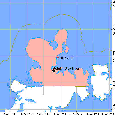 Adak map