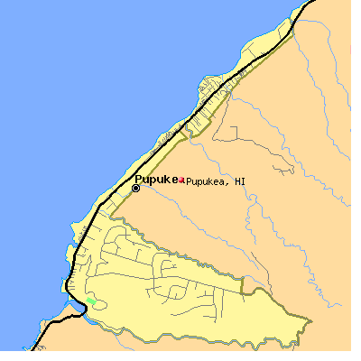 Pupukea map